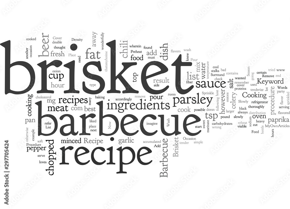 barbecue brisket recipe