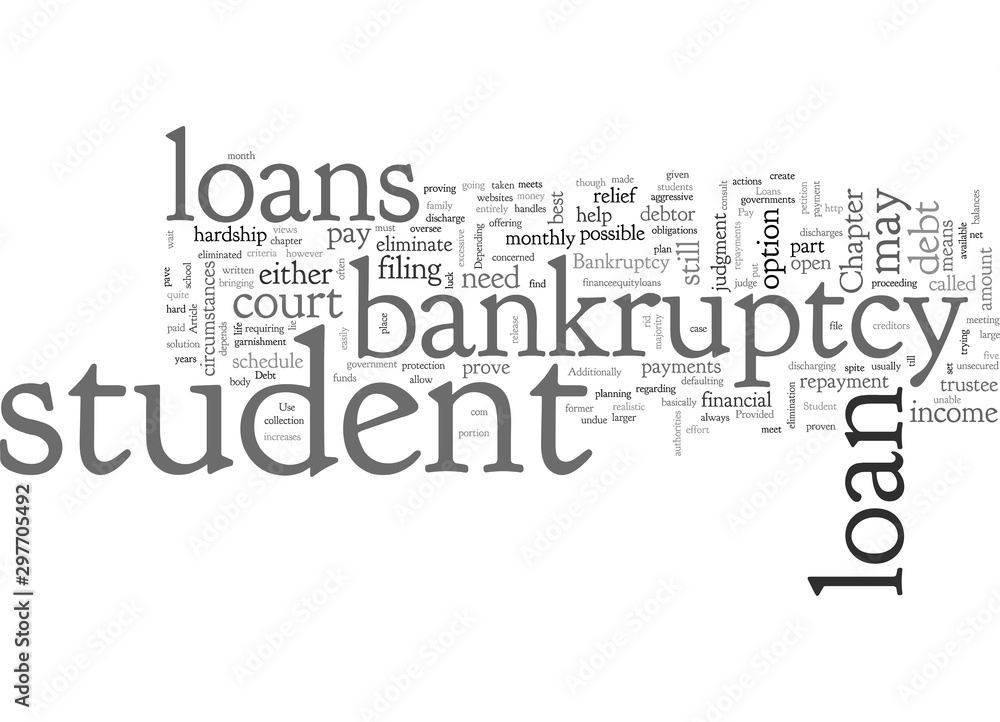 Bankruptcy Student Loans How To Use It To Pay Off Your Debt Bankruptcy Student Loans How To Use It To Pay Off Your Debt