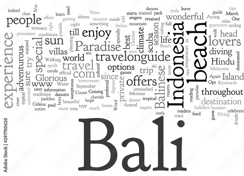 Bali Paradise of Indonesia