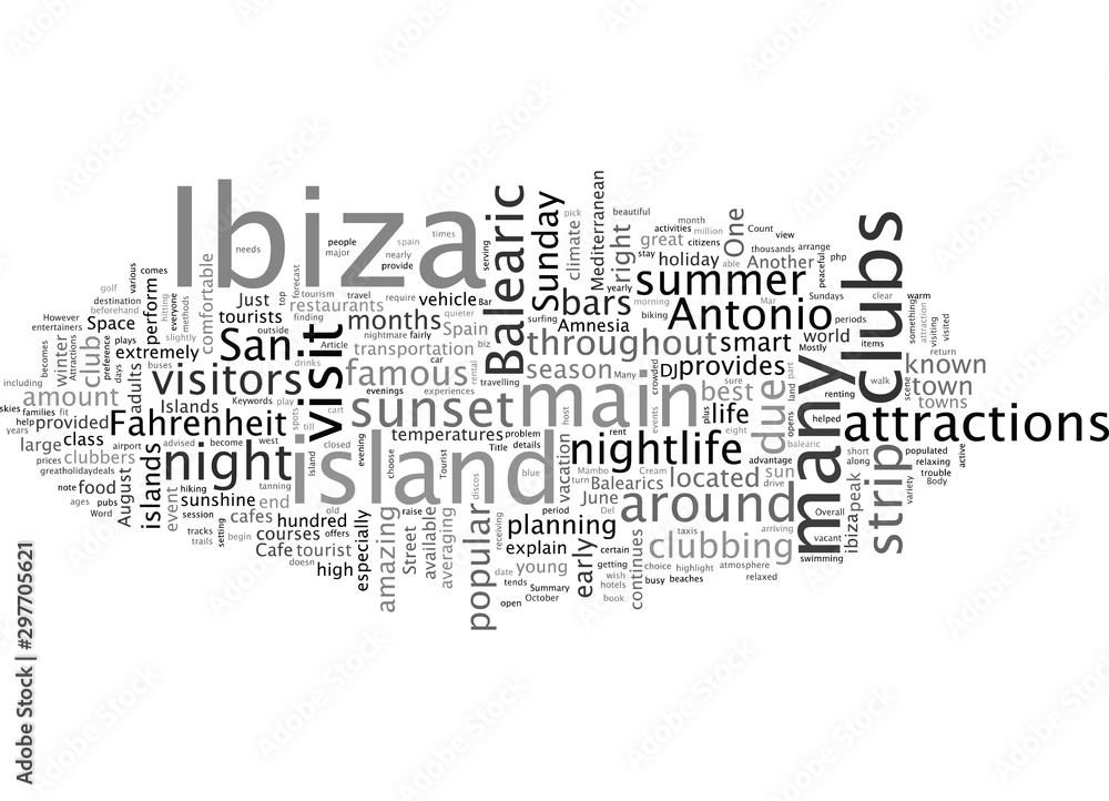 Balearic Island Ibiza Tourist Attractions Balearic Island Ibiza Tourist Attractions