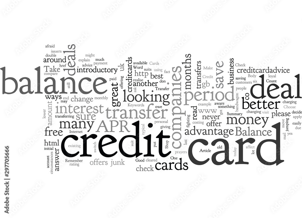 Balance Transfer Credit Cards How Good Are They Balance Transfer Credit Cards How Good Are They