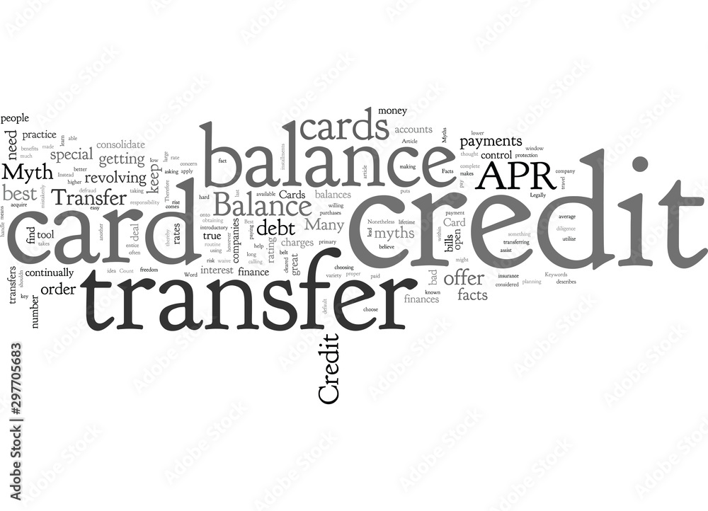 Balance Transfer Credit Card Facts and Myths Balance Transfer Credit Card Facts and Myths