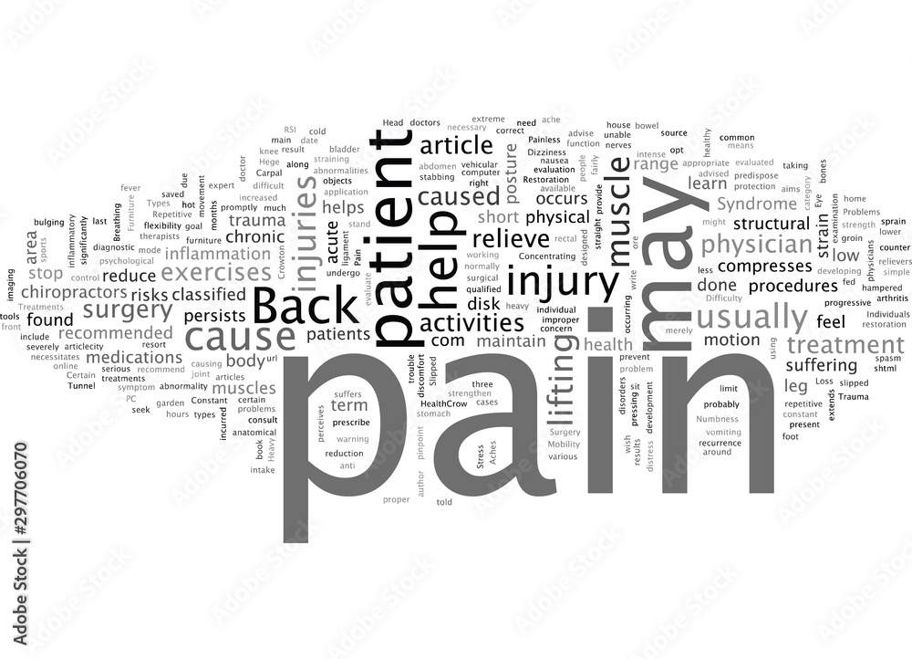 Back Pain Its Types And Treatments