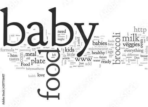 Baby Food Healthy Choices You Make That Matter To Baby