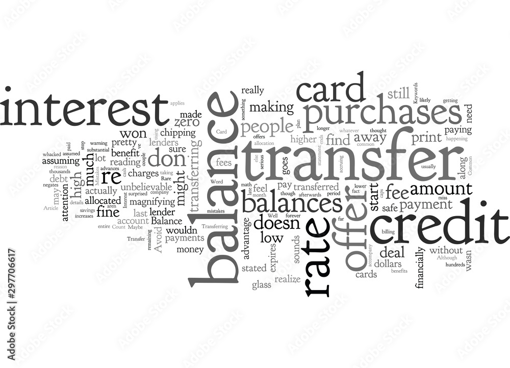 Avoid These Common Credit Card Balance Transfer Mistakes