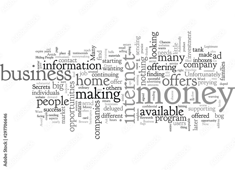Avoid Home Business Scams That Only Want Your Money Avoid Home Business Scams That Only Want Your Money