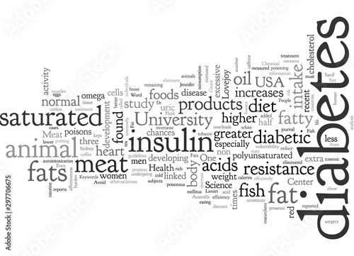 Avoid fats meat and meat foods to control diabetes