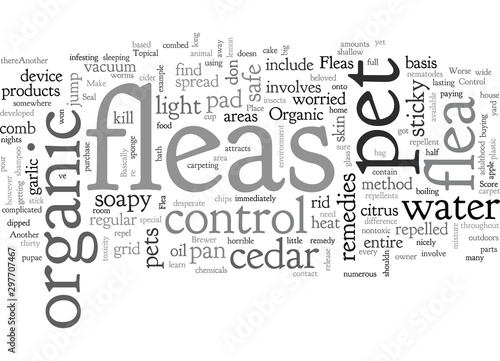 AStamp out Fleas with Organic Pest Control