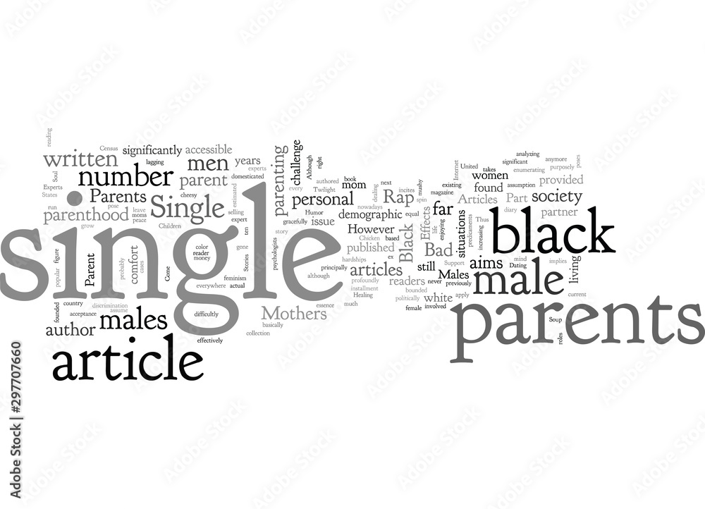 articles on the effects of single parents and black males articles on the effects of single parents and black males