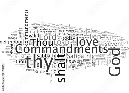 Are there only Nine Commandments