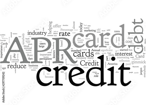 APR Credit Cards A Tool To Eliminate Debt