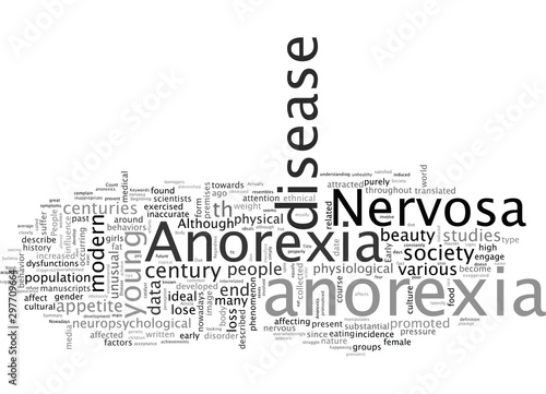Anorexia A Disease Induced By the Society