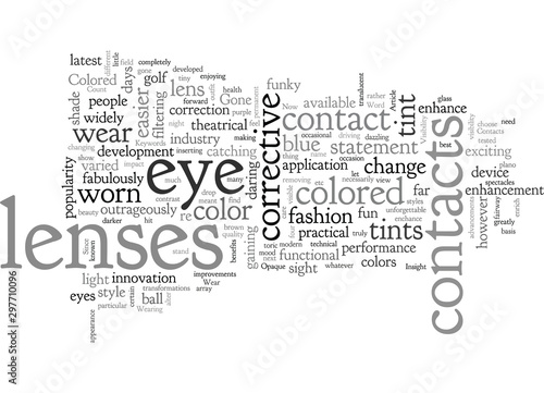 An Insight Into Colored Contacts
