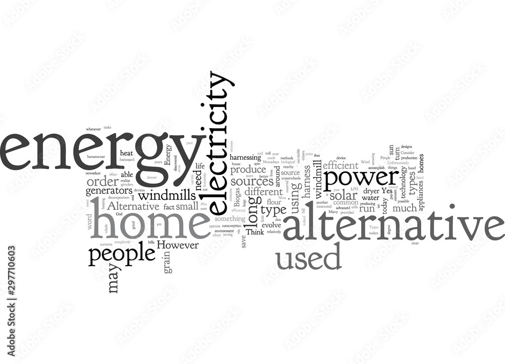 alternative home energy alternative home energy