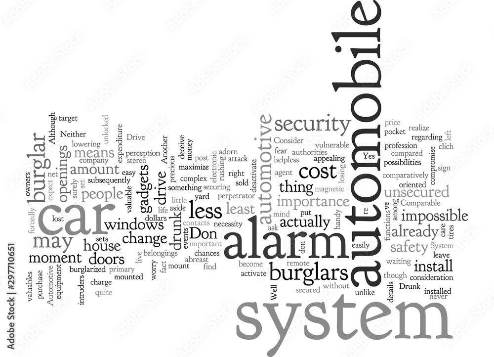 alarm automotive burglar system alarm automotive burglar system