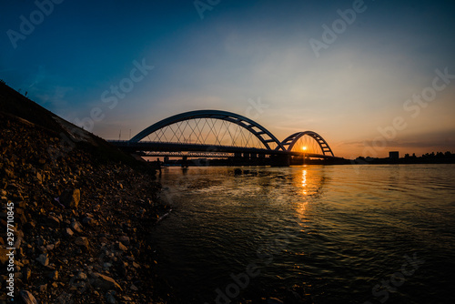 bridge at sunset © Zoran Jesic