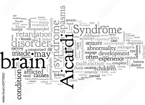 Aicardi Syndrome photo