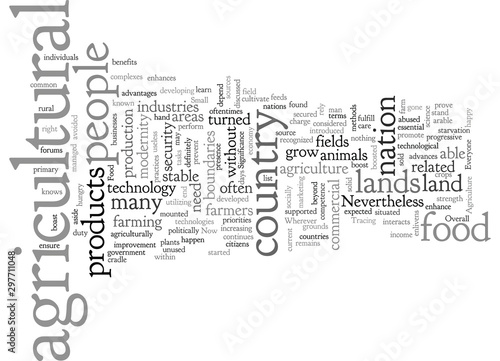 Agriculture and Its Significance