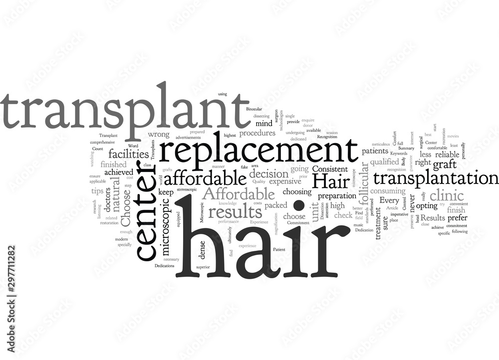 Affordable Hair Transplants How To Choose A Hair Transplant Center