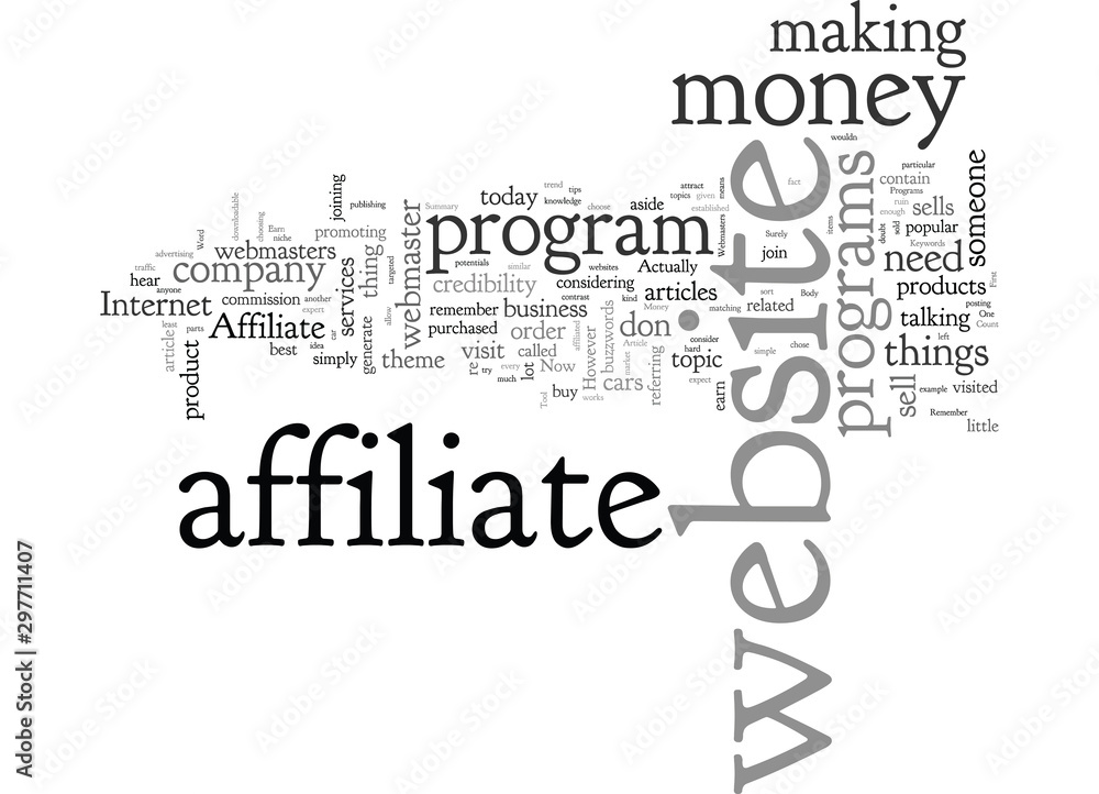 Affiliate Programs A Tool For Webmasters To Earn Money Affiliate Programs A Tool For Webmasters To Earn Money