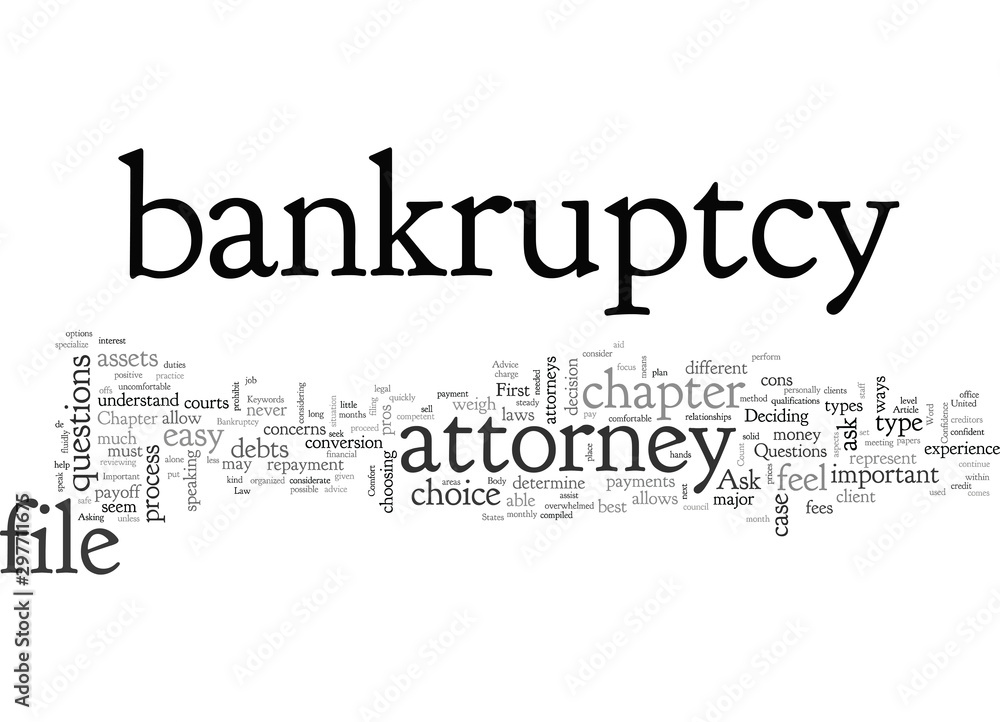 Advice About Bankruptcy