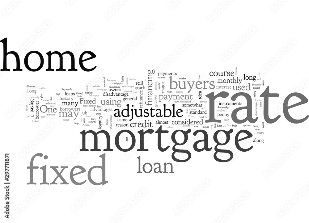 Advantages And Disadvantages Of Fixed Rate Mortgage