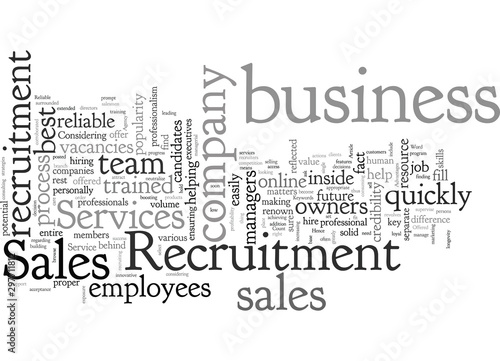 Advantages Offered by Reliable Sales Recruitment Services