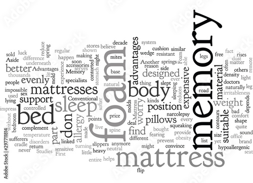 Advantages of the Memory Foam Mattress