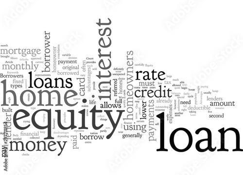Advantages of a Home Equity Loan