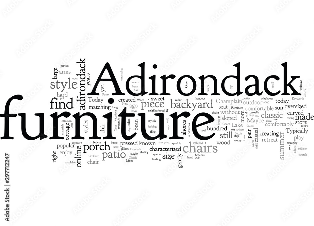 Adirondack Furniture Dress Your Patio In Classic Style Adirondack Furniture Dress Your Patio In Classic Style