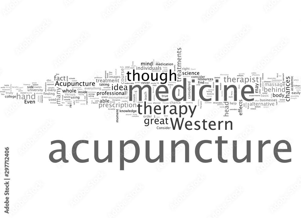 Acupuncture Versus Western Medicine