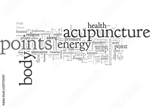 Acupunture Points Map