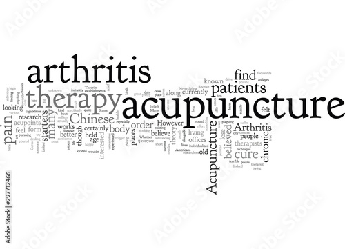 Acupuncture and Arthritis