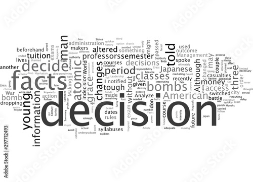 Act on Some of the Facts