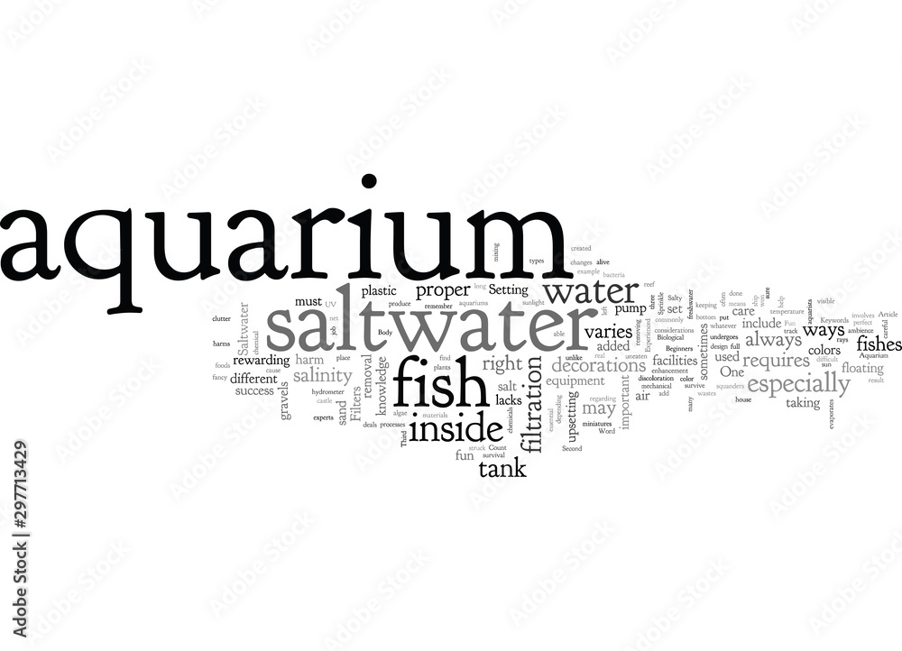 Fototapeta premium A Sprinkle Of Salty Fun In Saltwater Aquarium
