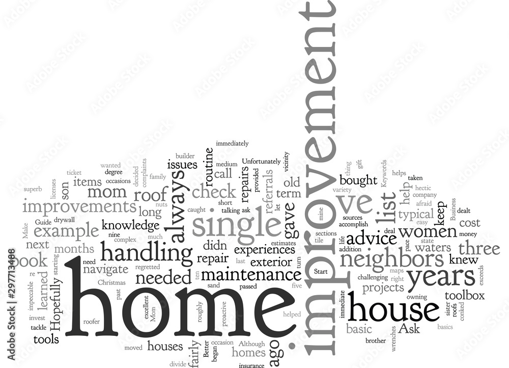 A Single Mom s Guide to Home Improvement