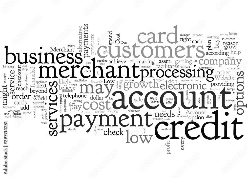 A Low Cost Merchant Account
