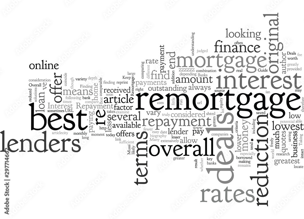A Guide to the Best Remortgage Deals
