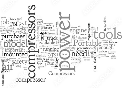 A Guide To Portable Air Compressors