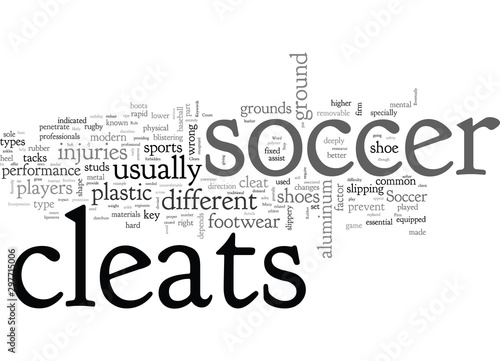 A Firm Step With Soccer Cleats