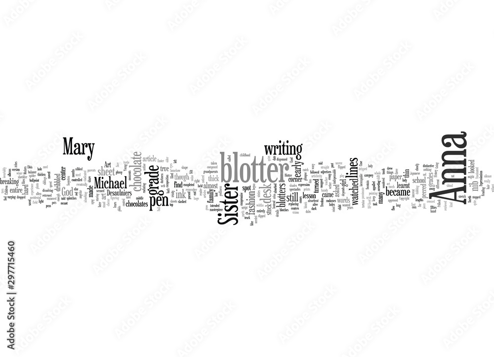 A Case for Blotter Art