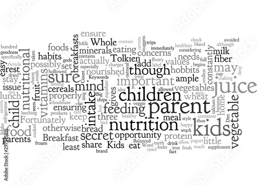 A Balanced Diet For Your Kids