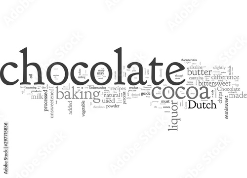 A Bakers Guide To Chocolate
