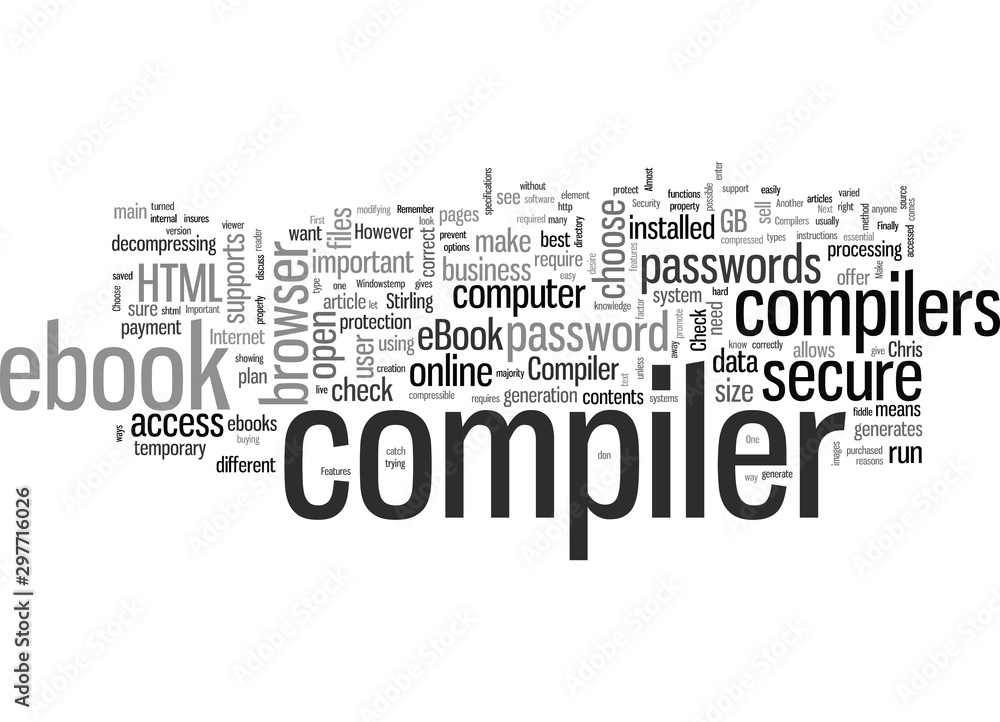 Important Features of an eBook Compiler Important Features of an eBook Compiler