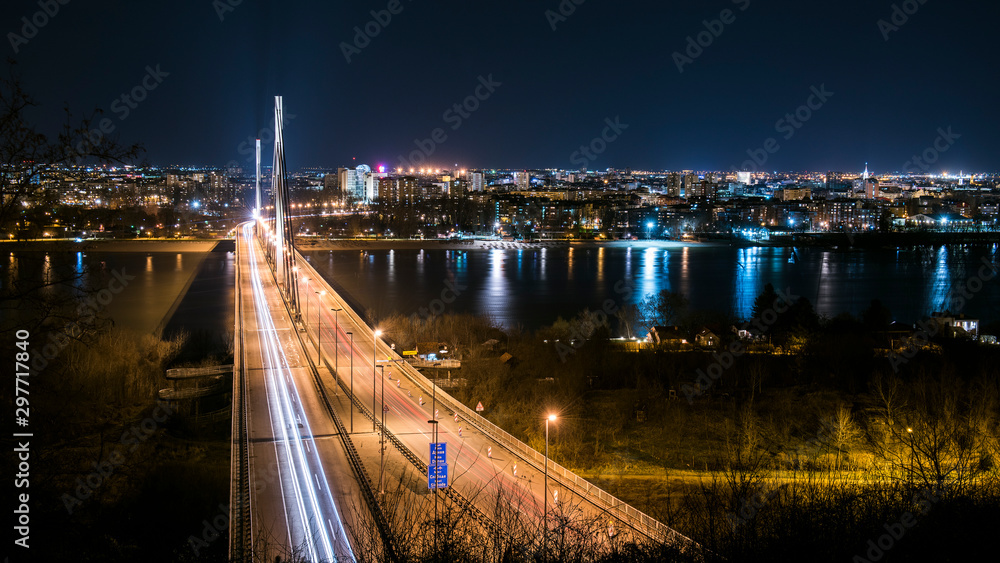 bridge at night