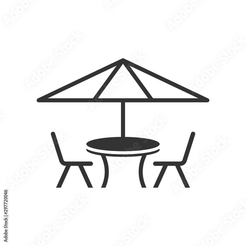 Coffee Table icon vector simbol illustration EPS 10