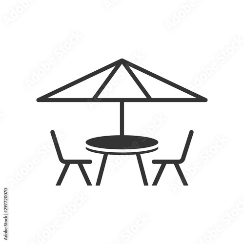 Coffee Table icon vector simbol illustration EPS 10