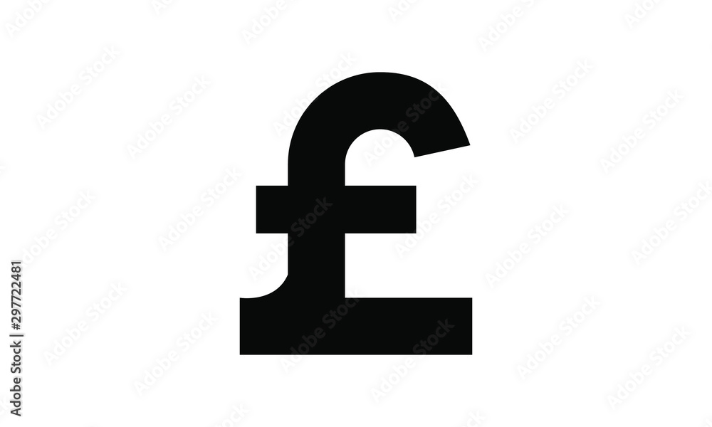 pound sterling icon vector pound sterling icon vector