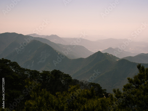 panoramic view of the mountains © Valentin
