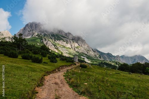 Mountain landscape in Bosnia 